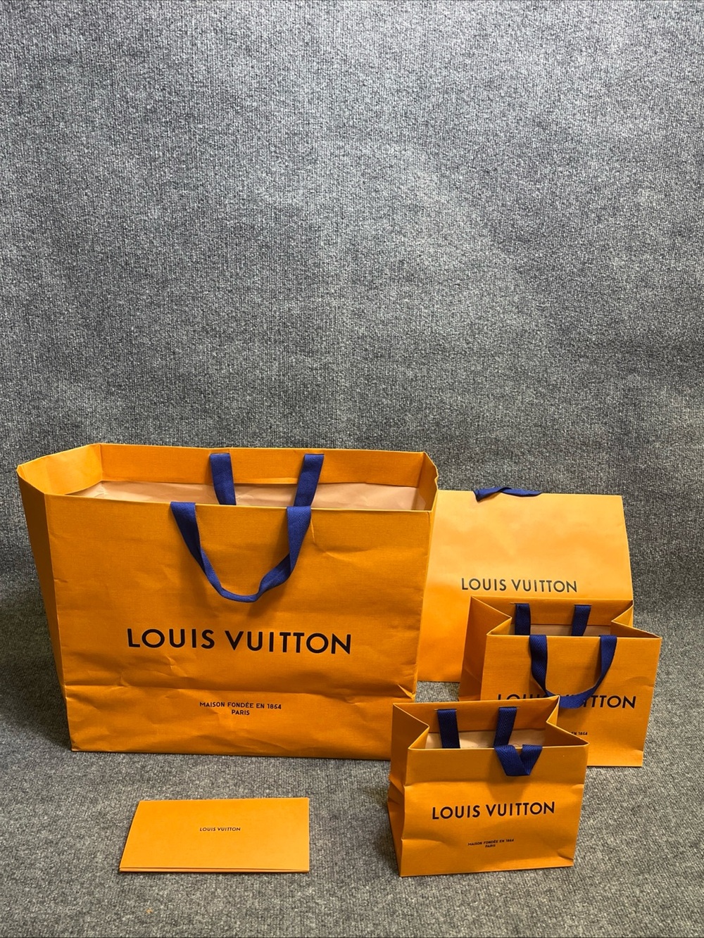 LV shopping bag lot